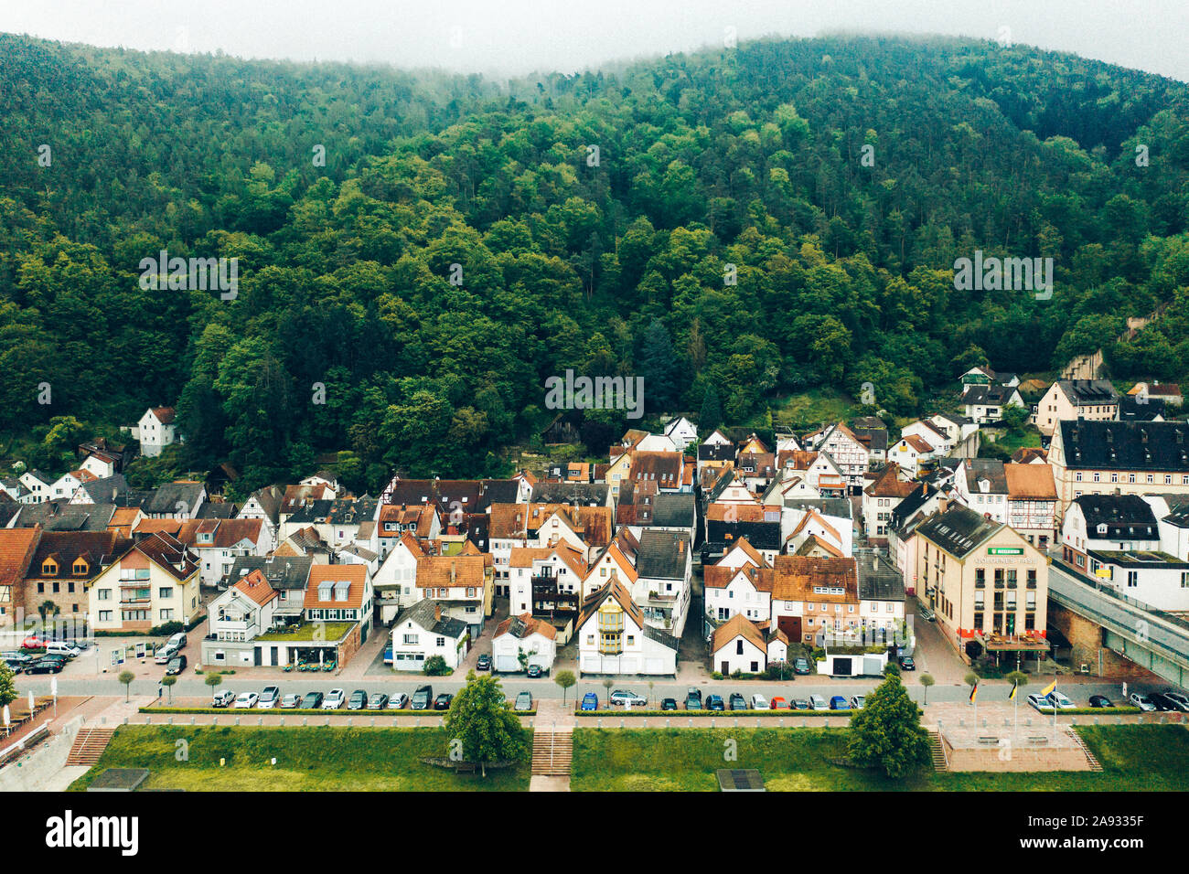 Vista della città Foto Stock