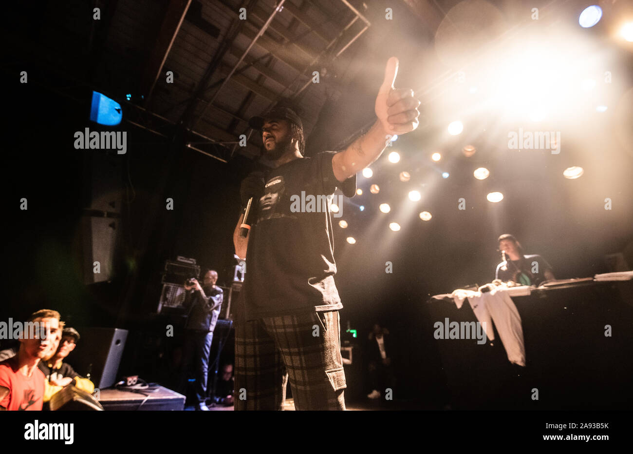 Copenhagen, Danimarca. 07th, novembre 2019. Il rapper americano e paroliere problema esegue un concerto dal vivo a Pumpehuset in Copenhagen. (Photo credit: Gonzales foto - Joe Miller). Foto Stock
