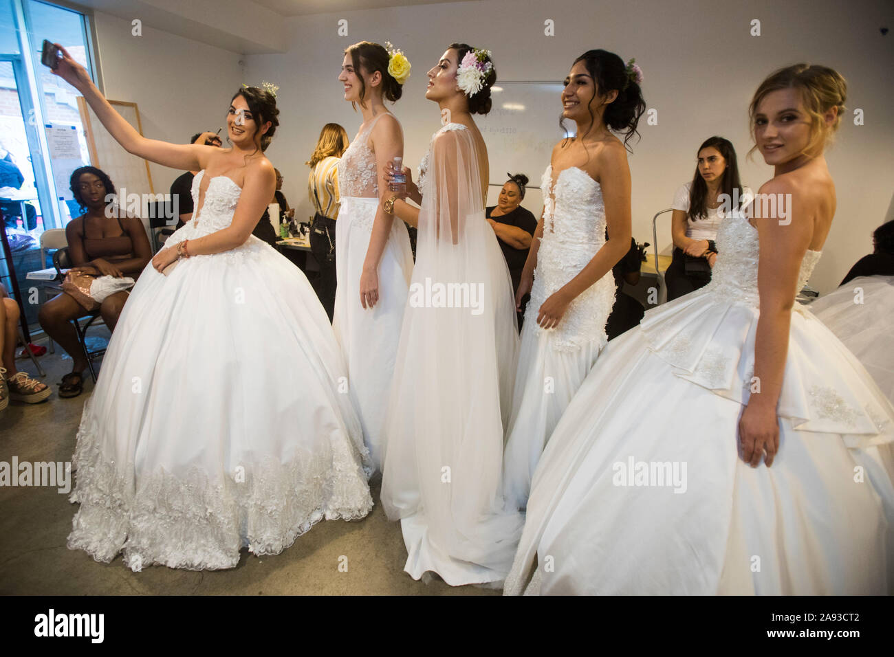 Varie La Settimana della Moda di Lago d'argento, Los Angeles, California, Stati Uniti d'America Foto Stock