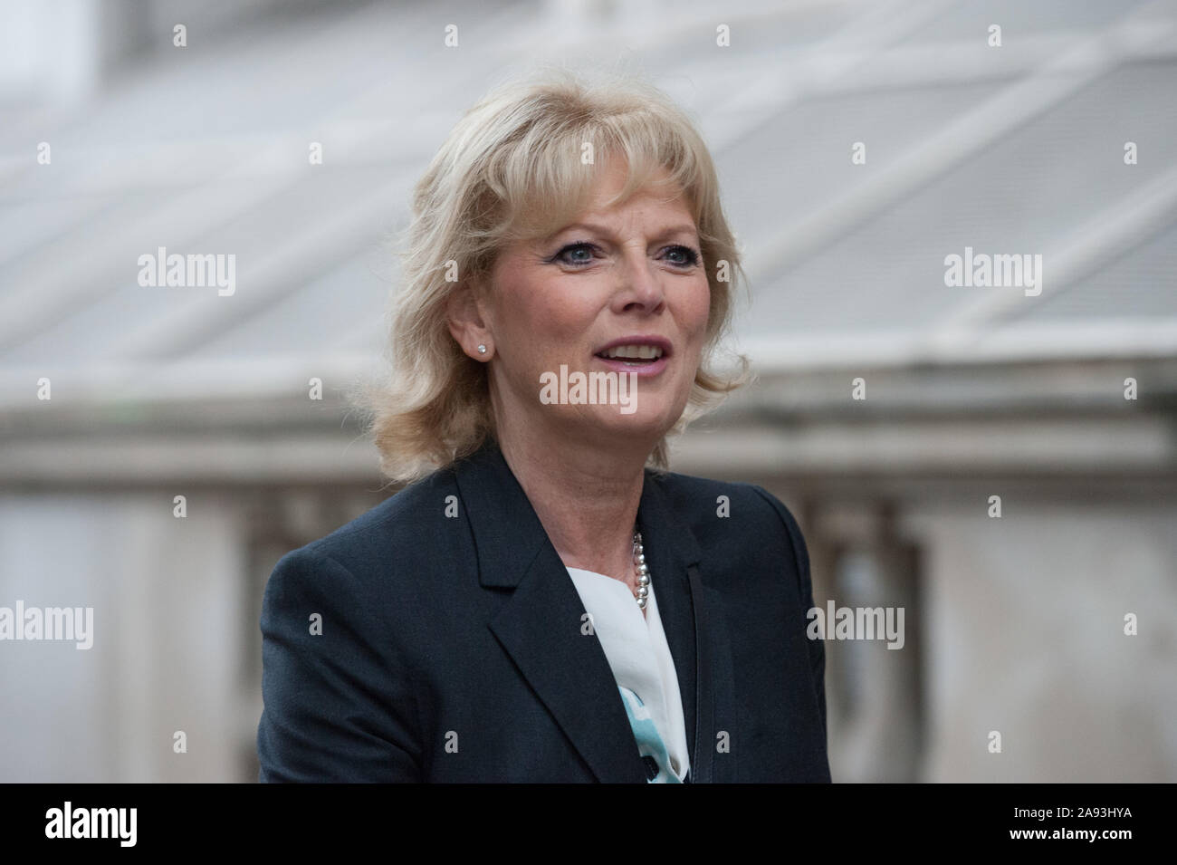 A Downing Street, Londra, Regno Unito. 2 Giugno, 2015. I ministri del governo assistere ad una politica e una riunione del gabinetto a Downing Street. Nella foto: il Ministro di Stato fo Foto Stock