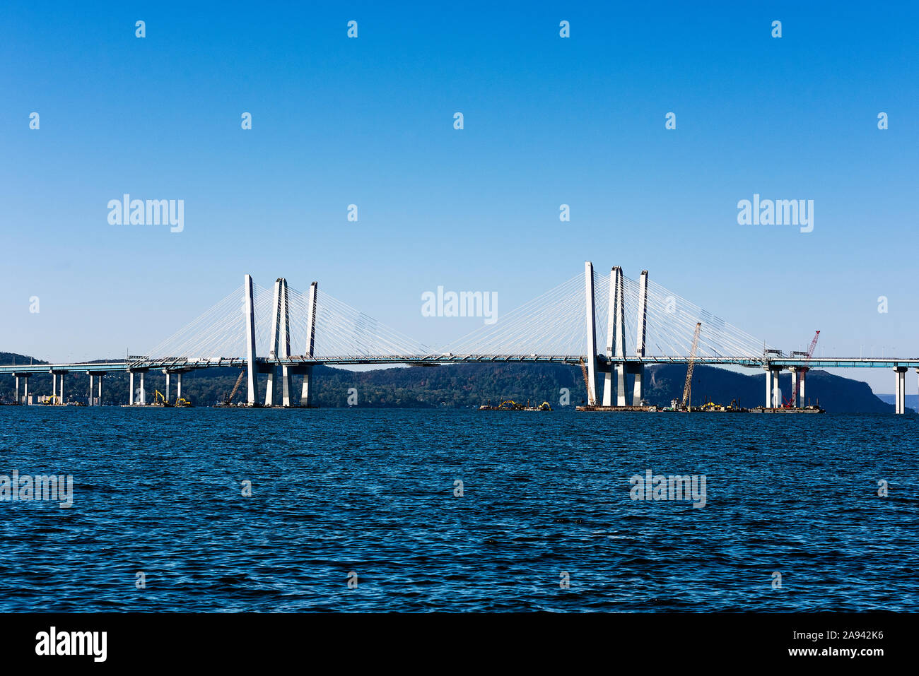 Ponte Tapanzee, Tarrytown, New York, Stati Uniti d'America. Foto Stock