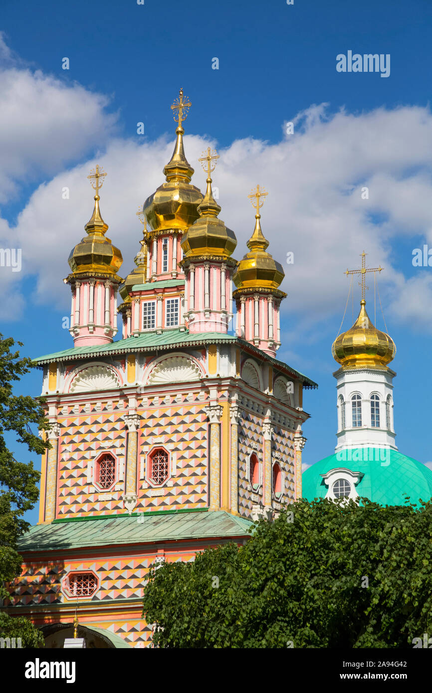 Chiesa di San Giovanni Battista, Trinità Lavra di San Sergio; Sergiev Posad, Mosca Oblast, Russia Foto Stock