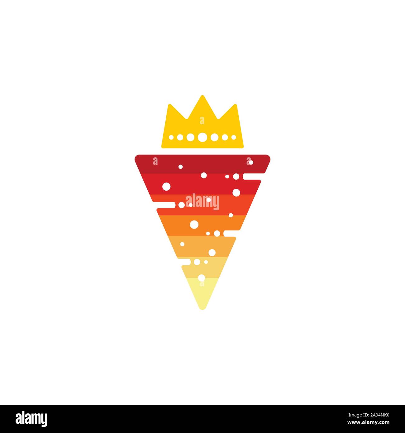 Linee lineari di arte legata logo per il vostro business Illustrazione Vettoriale