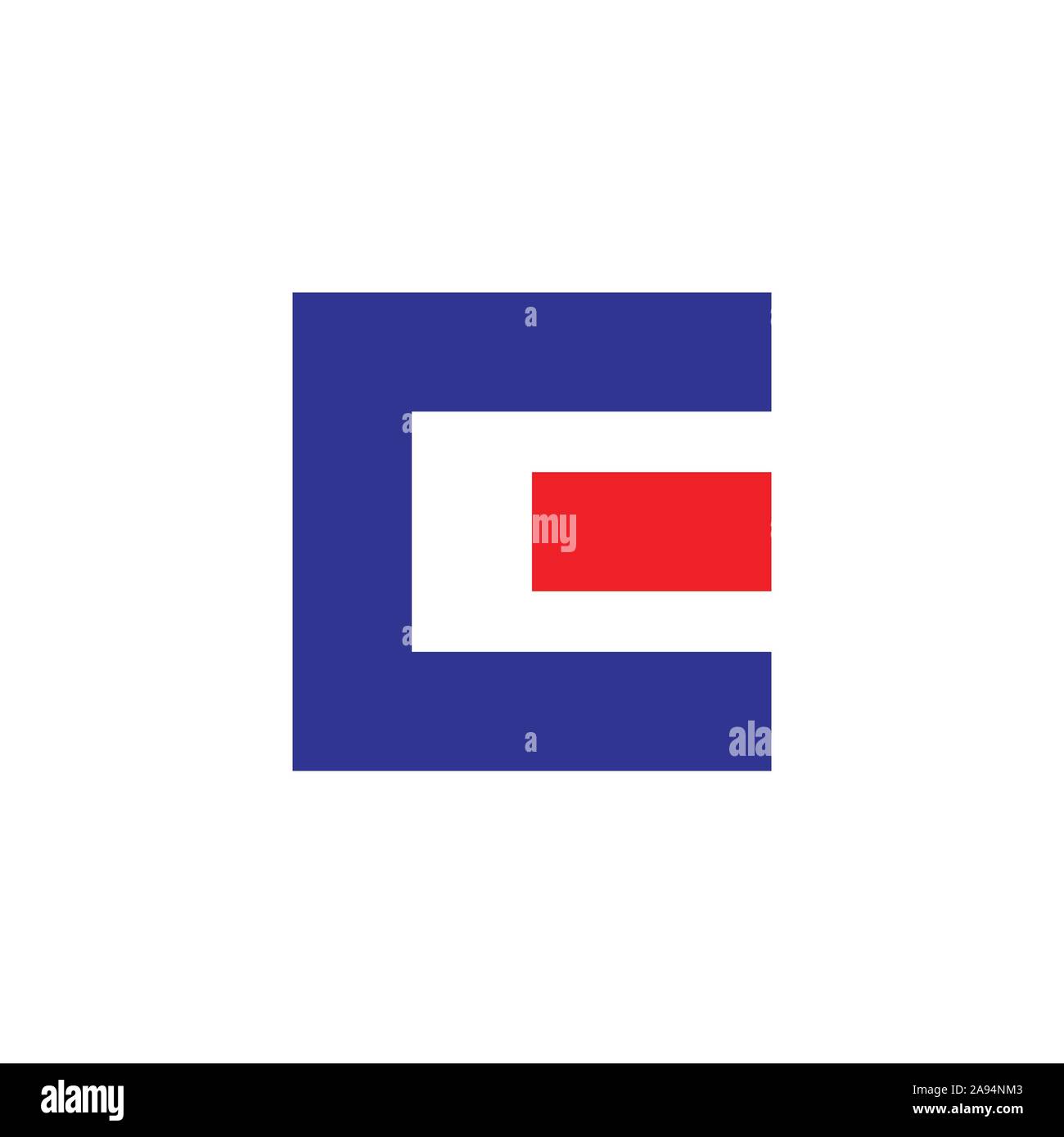 Linee lineari di arte legata logo per il vostro business Illustrazione Vettoriale