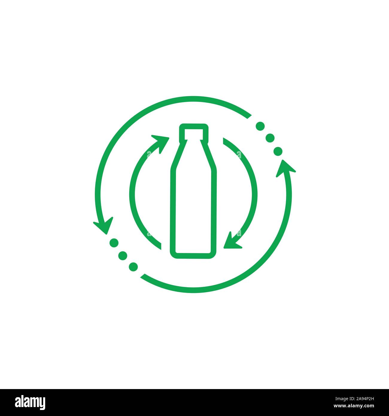 Linee lineari di arte legata logo per il vostro business Illustrazione Vettoriale