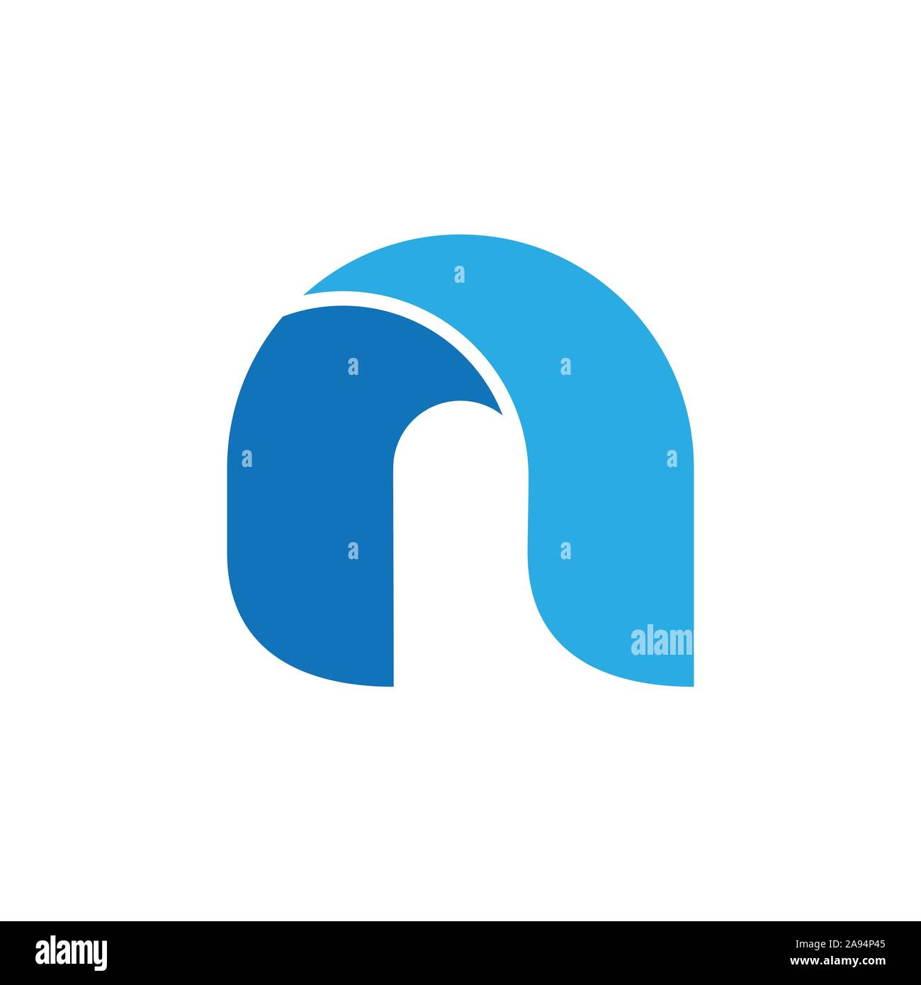 Linee lineari di arte legata logo per il vostro business Illustrazione Vettoriale