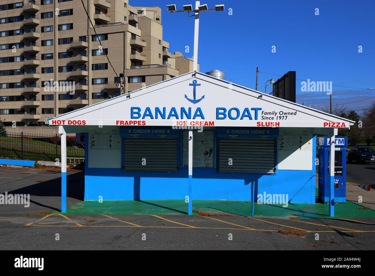 Banana Boat, 700 Beach Street, Revere, MA. Foto Stock