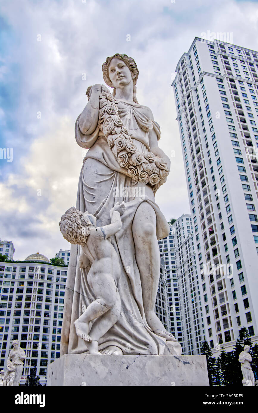 Grande Madre Foto Stock