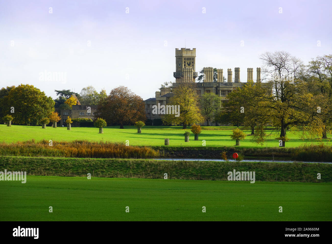 Il Mansion House at Old Warden, Bedfordshire Foto Stock