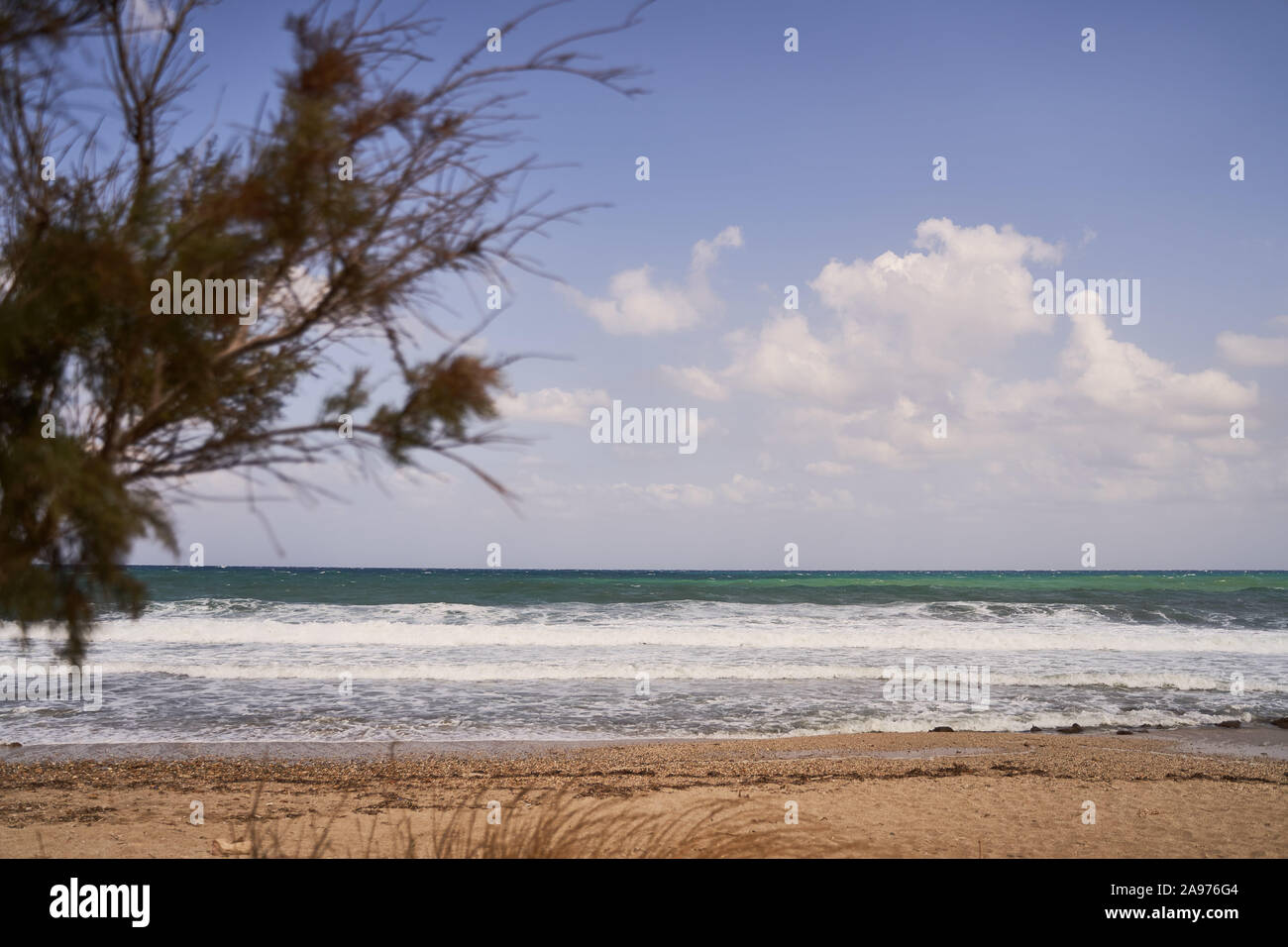 Annissaras beach, Kreta Foto Stock