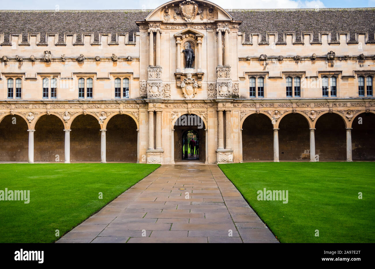 Il Quadrangolo di Canterbury, St Johns College, Università di Oxford, Oxford, Oxfordshire, Inghilterra, Regno Unito, GB. Foto Stock