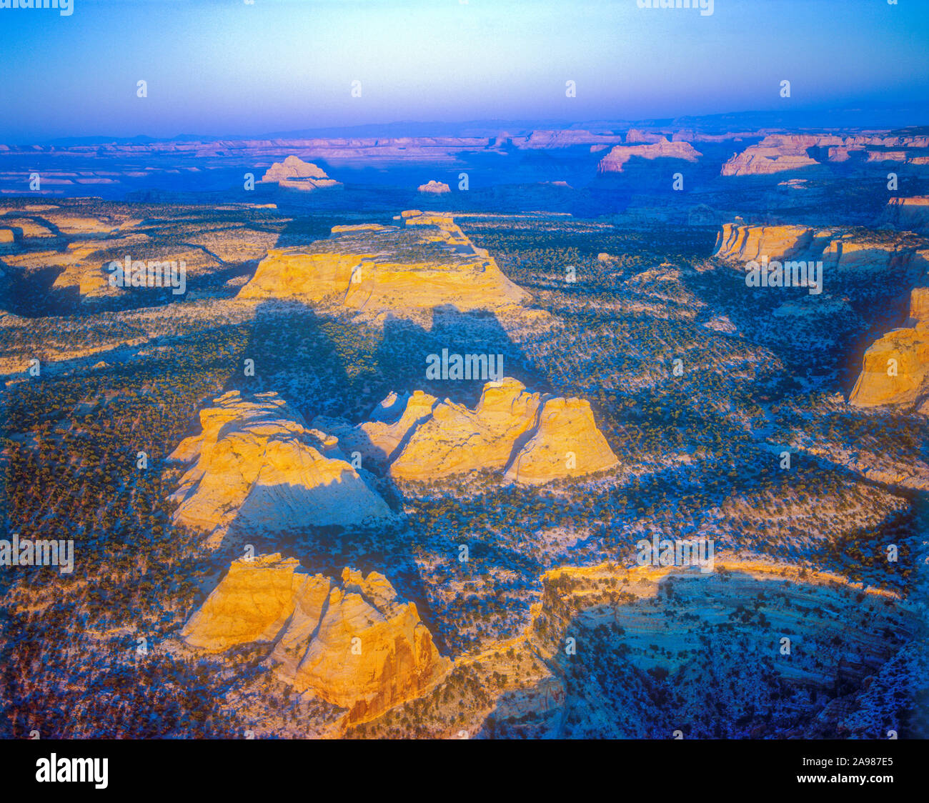 San Rafael Swell Recreation Area, Utah enorme BLM terre protette nel sud dello Utah Foto Stock