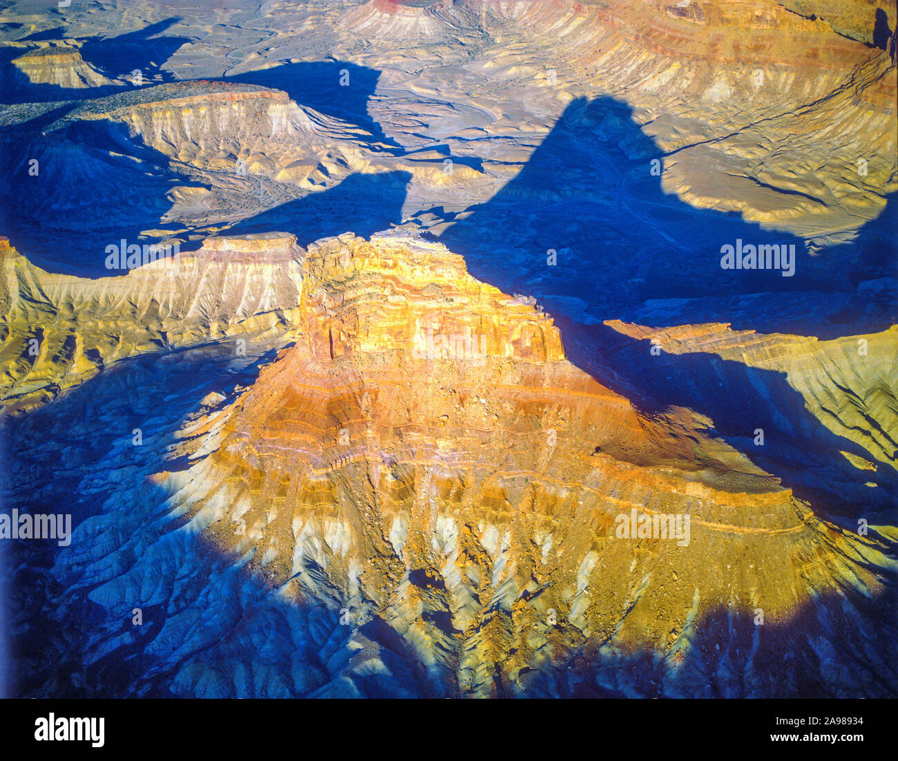 San Rafael Swell Recreation Area, Utah enorme BLM terre protette nel sud dello Utah Foto Stock