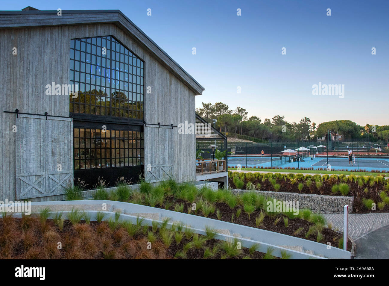 Il nuovo Campus complessi sportivi in Quinta do Lago regione di Algarve, Portogallo. Foto Stock