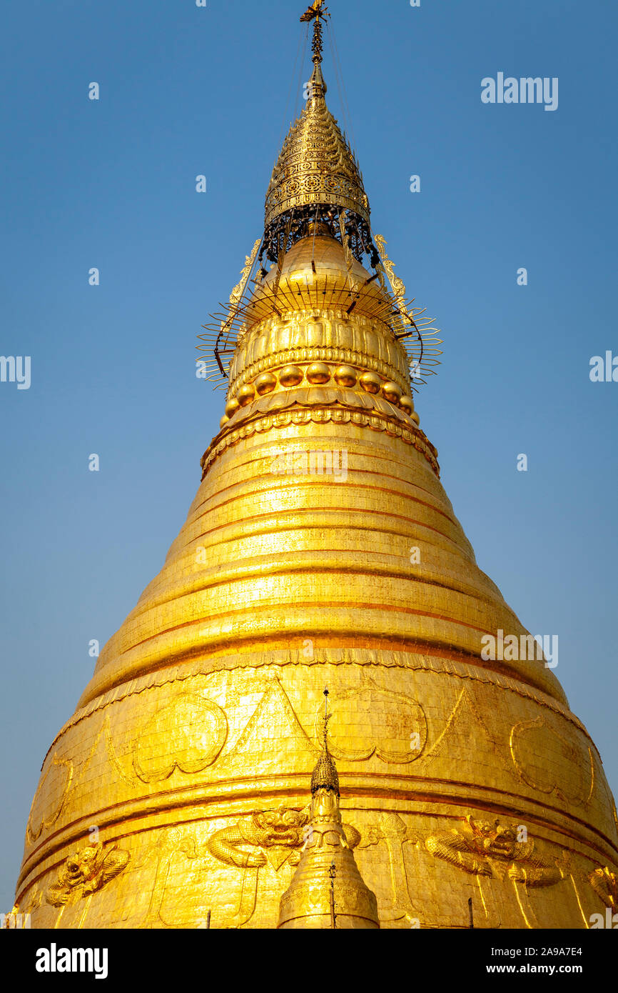 Presto Oo Pon Nya Shin Paya, Sagaing, Mandalay Myanmar. Foto Stock