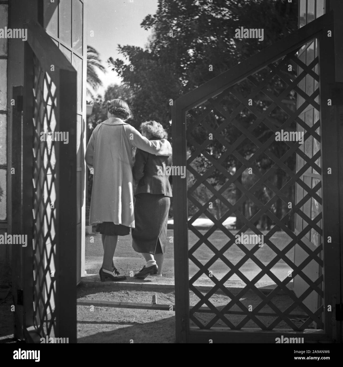 Viaggiando per l'Italia, 1930s. Foto Stock