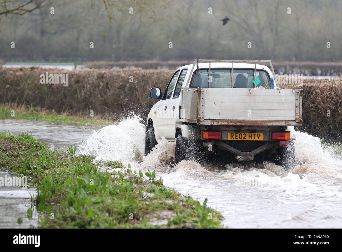 Inondazioni in Gloucestershire - Senza Data archivio immagini foto da Antony Thompson - Mille parola Supporti, nessun vendite, nessun syndication. Contattare per ulteriori Foto Stock