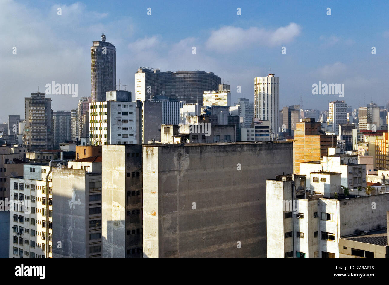 Edifici, São Paulo, Brasile Foto Stock