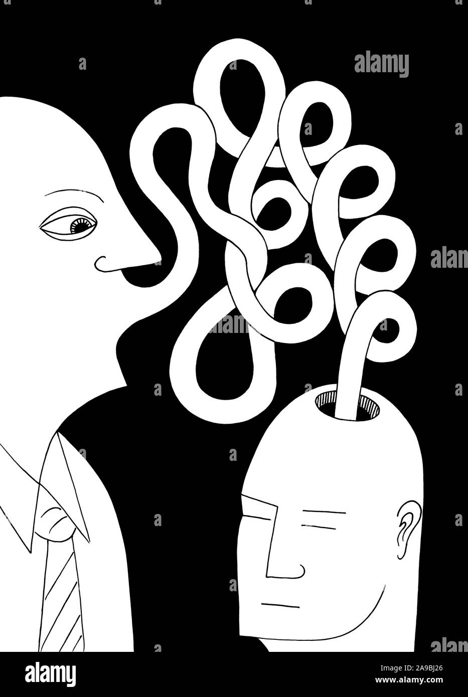 La raccolta di informazioni tecniche Foto Stock