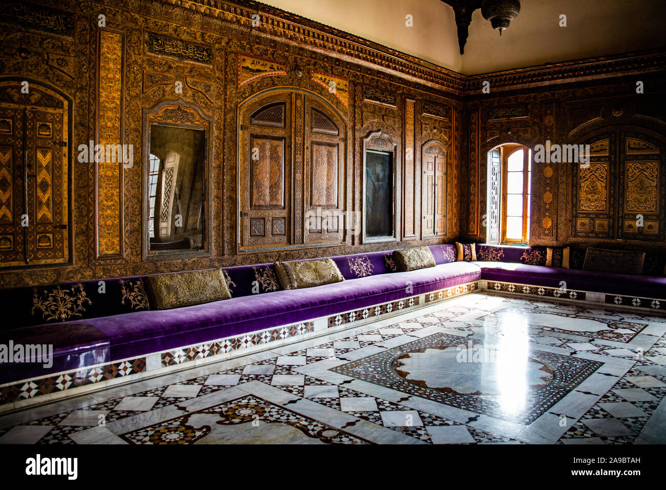Palazzo di Beiteddine, Chouf, Libano Foto Stock