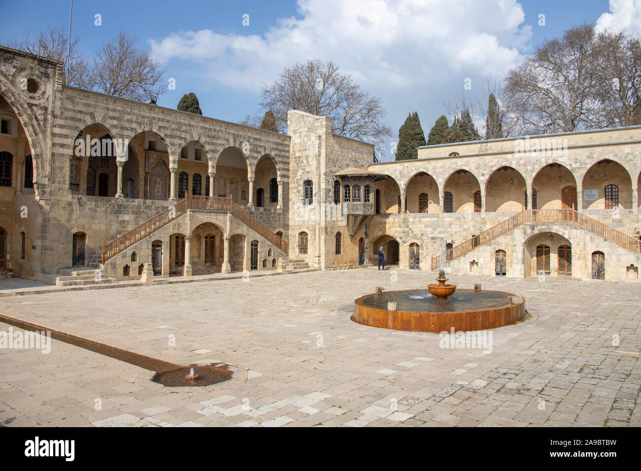 Palazzo di Beiteddine, Chouf, Libano Foto Stock