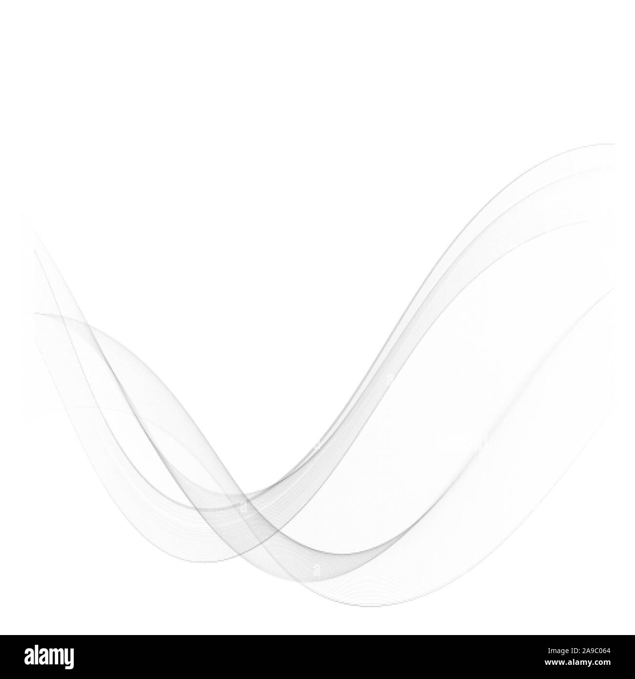Le linee grigie abstract fondo liscio. Illustrazione Vettoriale eps10 Illustrazione Vettoriale