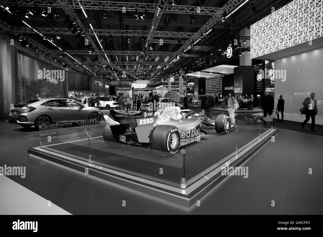 Impressioni della fiera internazionale di automobili in frankfurt am main Germania nel settembre 2019 Foto Stock