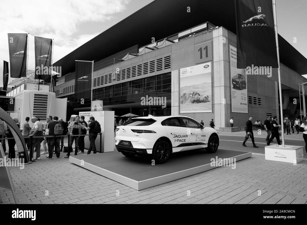 Impressioni della fiera internazionale di automobili in frankfurt am main Germania nel settembre 2019 Foto Stock