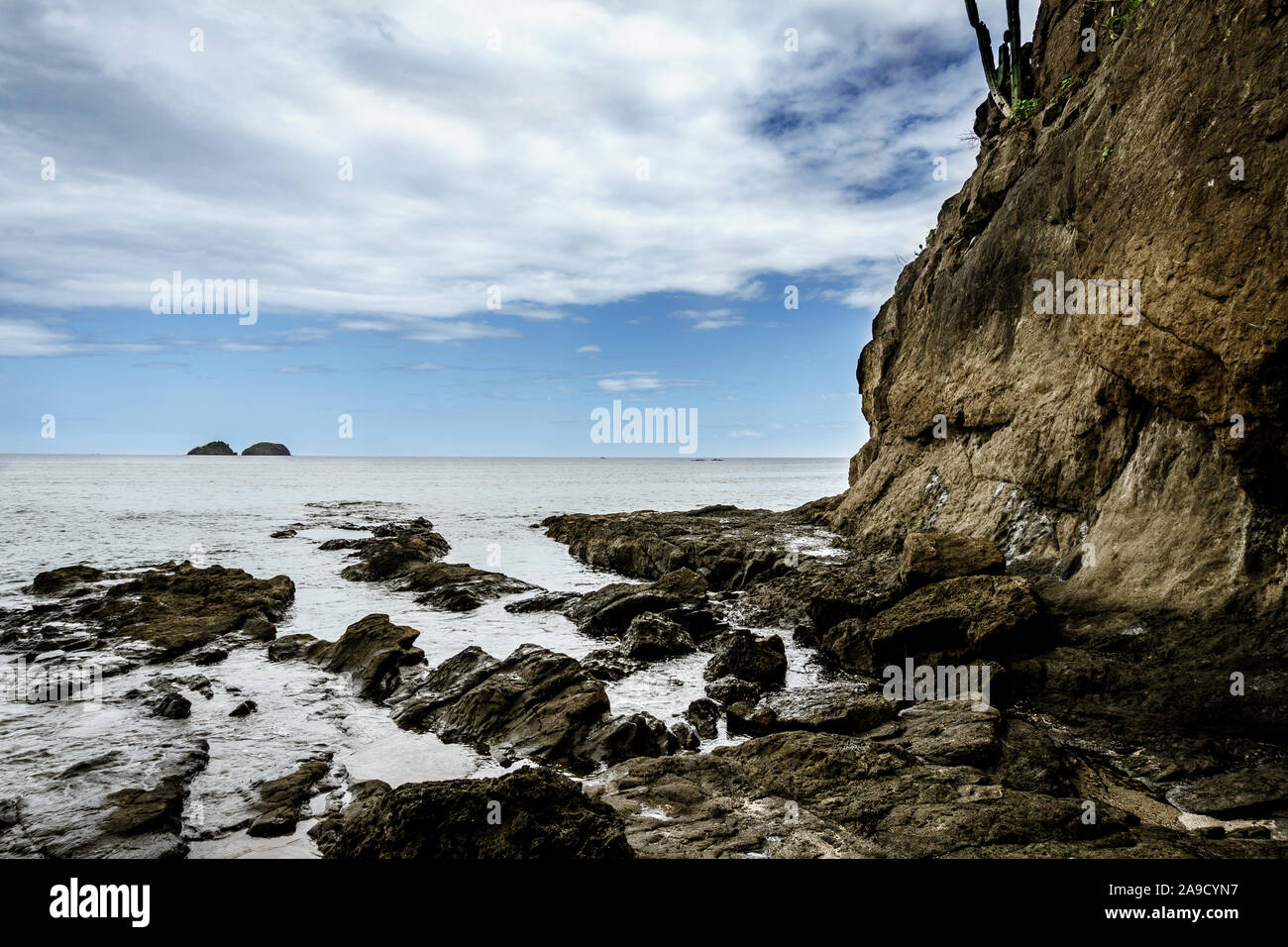 Tropical Beach, Costa Rica Foto Stock