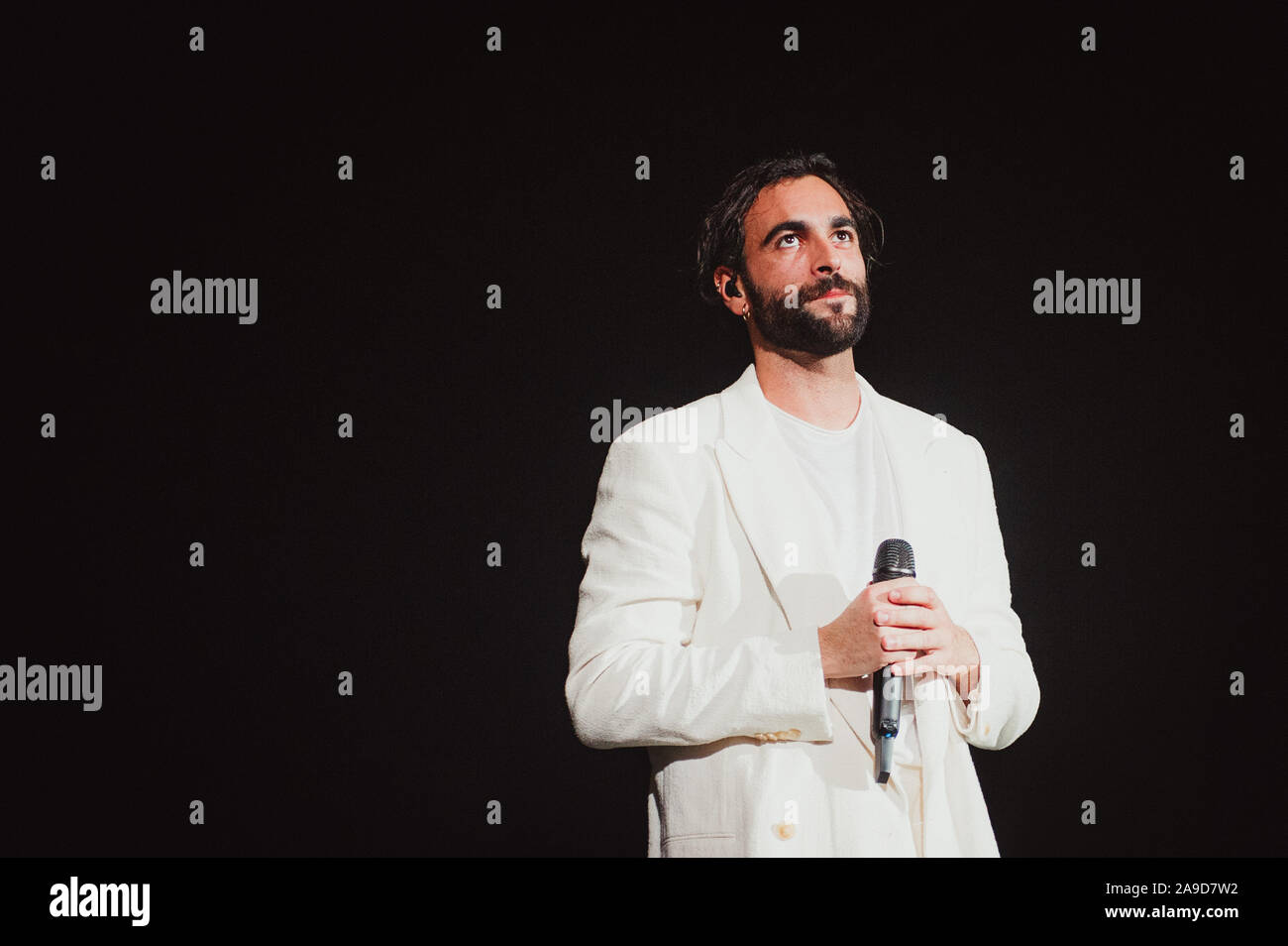 Conegliano, Italia. Xiv Nov, 2019. Concerto di musica: Marco Mengoni, Marco Mengoni - Atlantico TourZoppas Arena, Conegliano (TV), 14 novembre 2019 Credit: Indipendente Agenzia fotografica/Alamy Live News Foto Stock