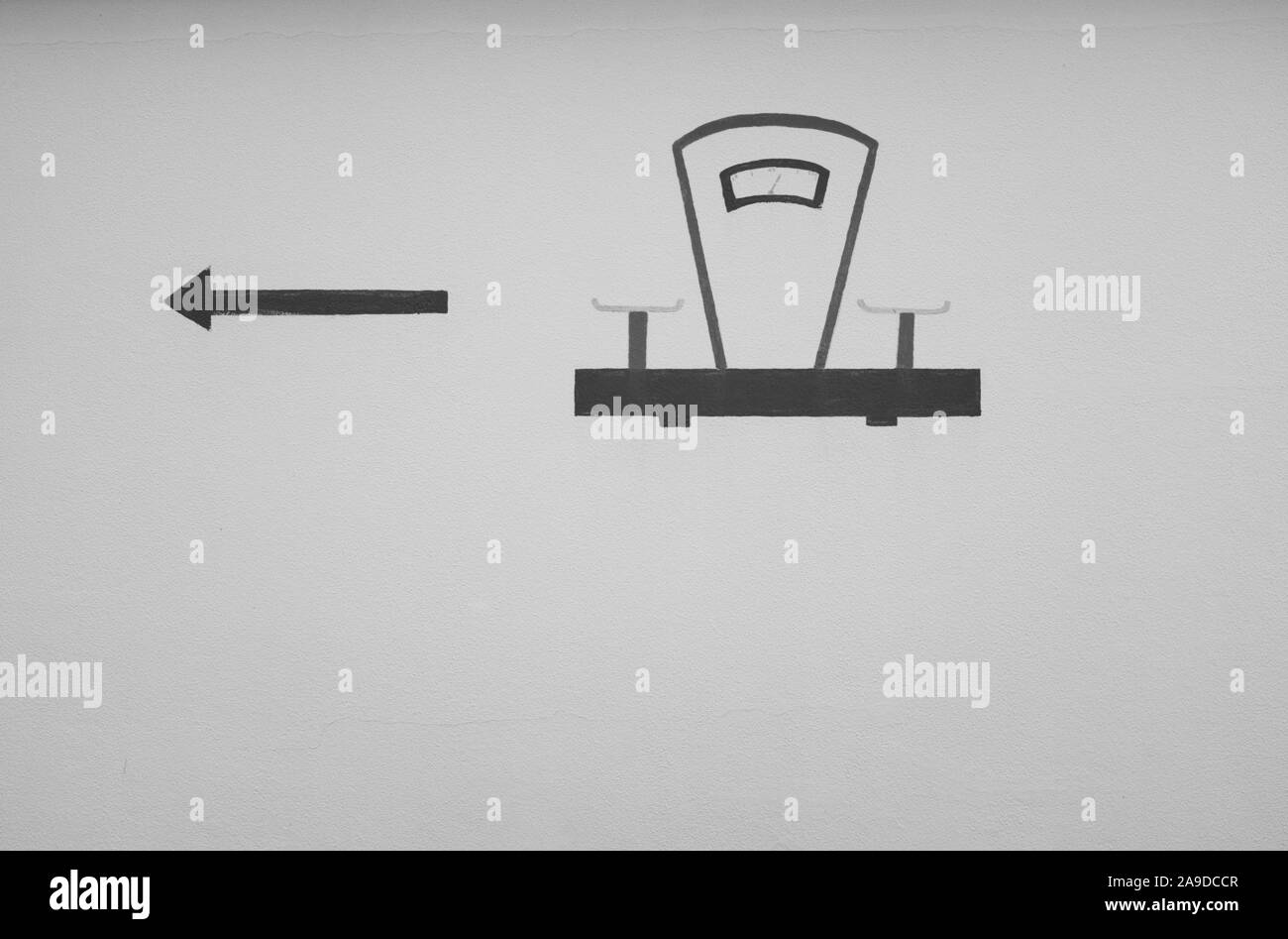 Modo per il piccolo angolo shop Foto Stock