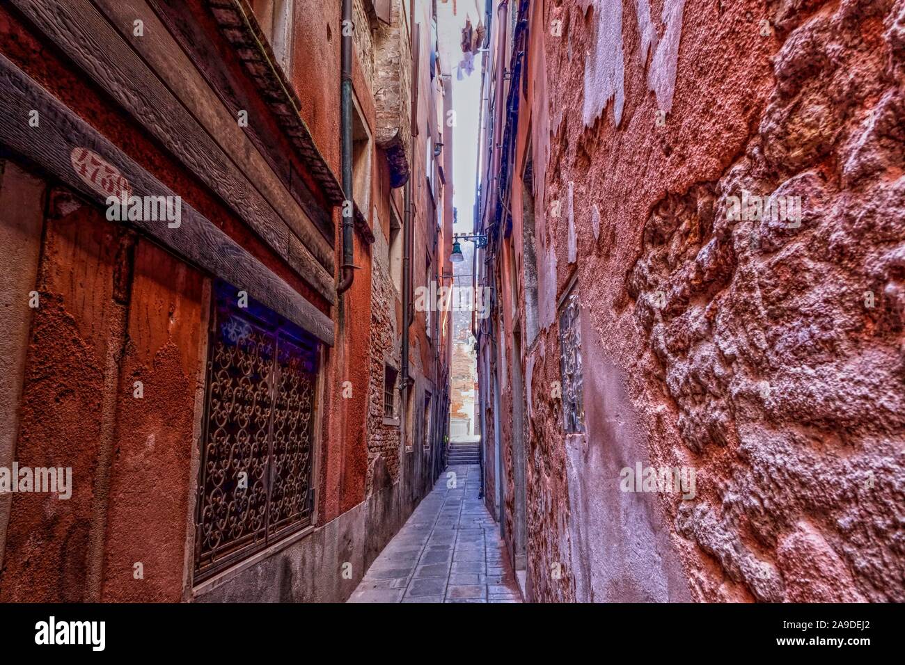 Angoli silenziosi in San Marco, Venezia, Veneto, Italia Foto Stock