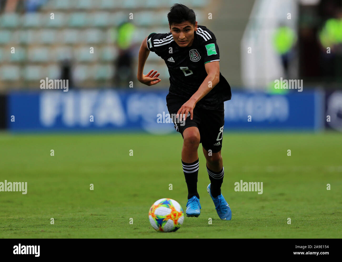 Xiv novembre 2019; Bezerrao Stadium, Brasilia, Distrito Federal, Brasile; FIFA U-17 World Cup Brasile 2019, Messico contro Paesi Bassi; Josue Martinez del Messico Foto Stock