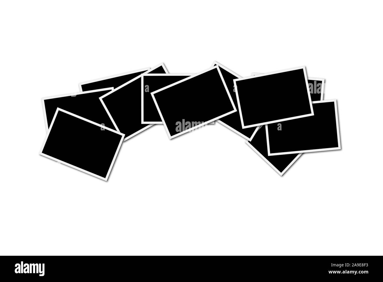 Un bel collage fotografico con copia spazio per le vostre idee Foto Stock