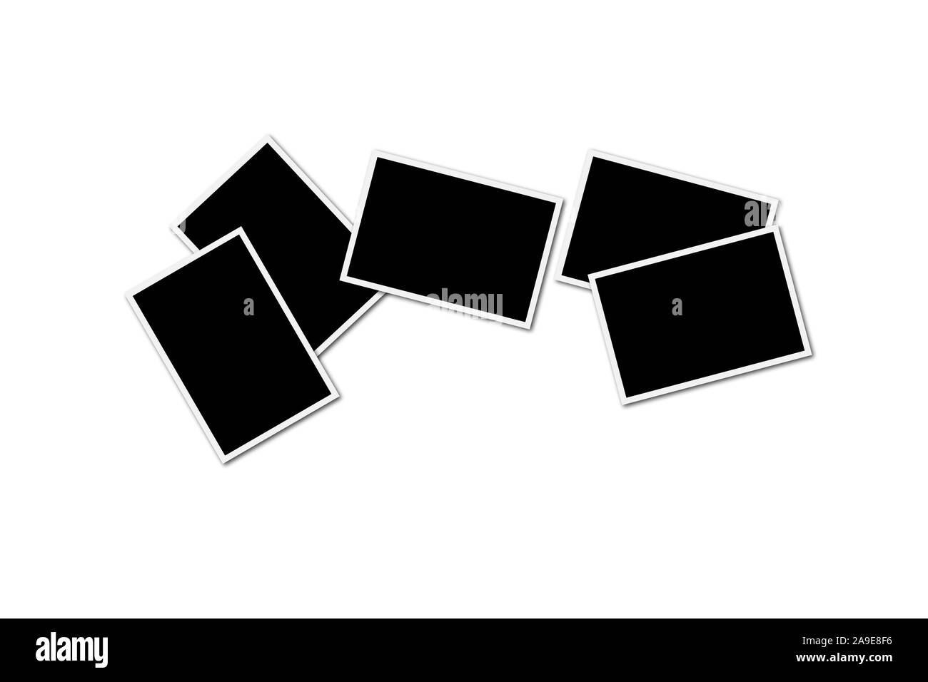 Un bel collage fotografico con copia spazio per le vostre idee Foto Stock