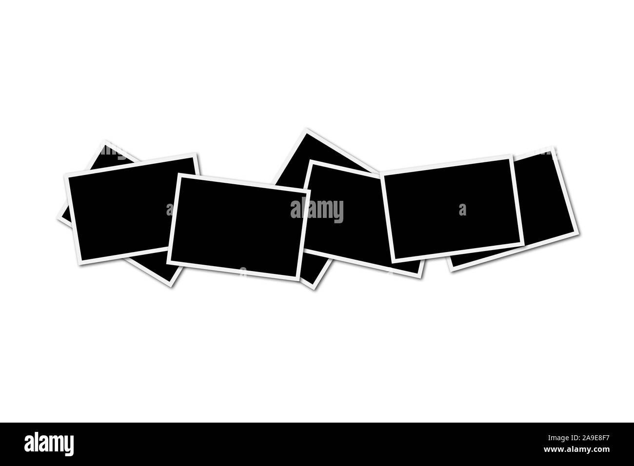 Un bel collage fotografico con copia spazio per le vostre idee Foto Stock