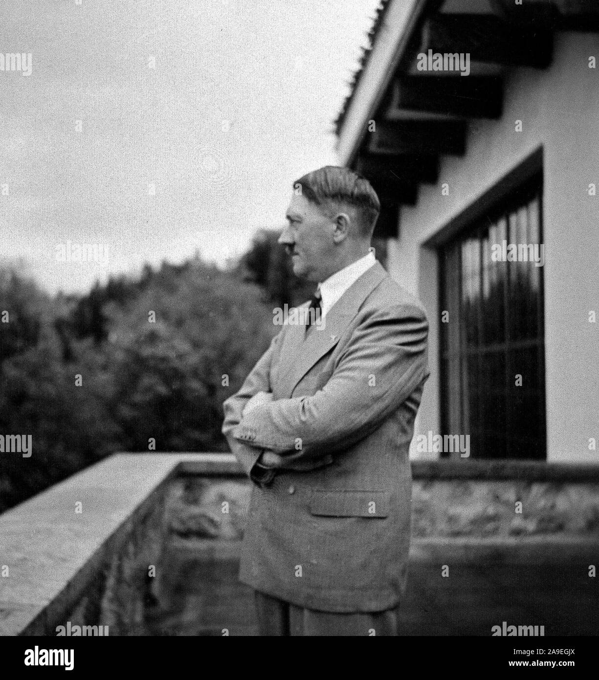 Eva Braun Collection (SEST) - Candida fotografia di Adolf Hilter ca. fine 1930 o inizio 1940) Foto Stock