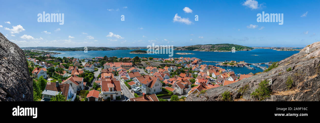 Fjällbacka, Gotland, Svezia Foto Stock