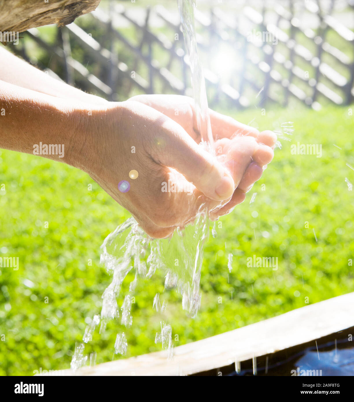 Acqua dolce Foto Stock