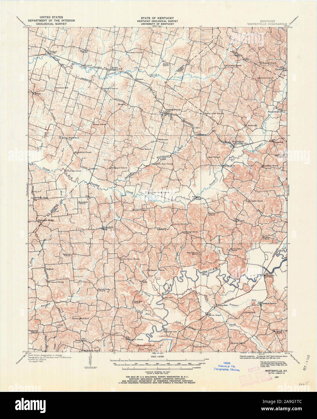 Mappa di whitesville immagini e fotografie stock ad alta risoluzione