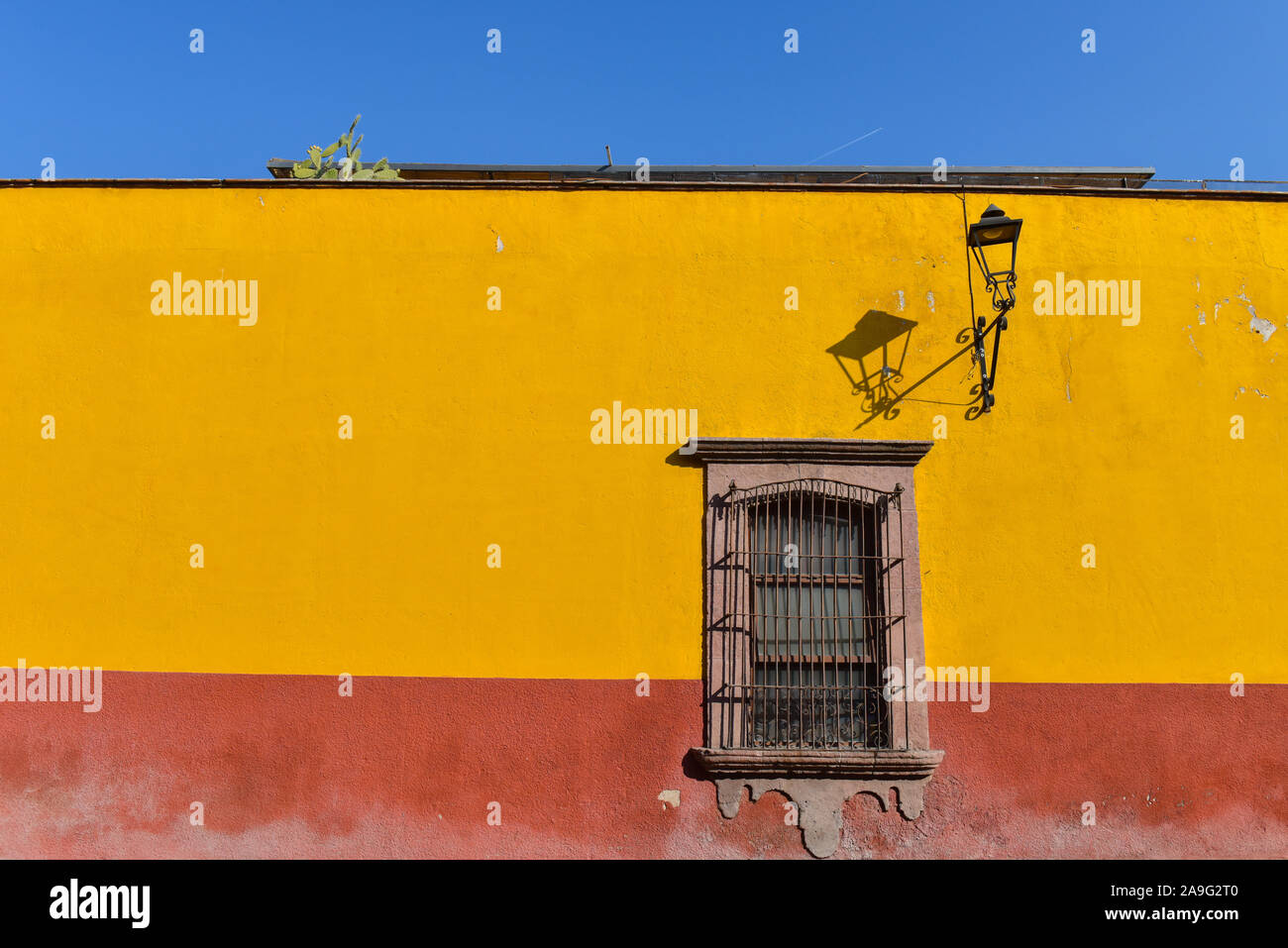 Dettagli architettonici, San Miguel De Allende, Messico Foto Stock