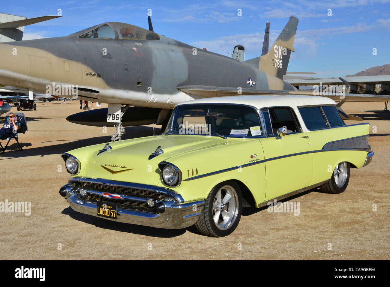 Chevrolet Nomad in California Foto Stock