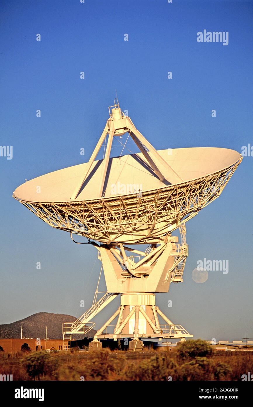 Radioteleskop in Socorro, Nuovo Messico Foto Stock