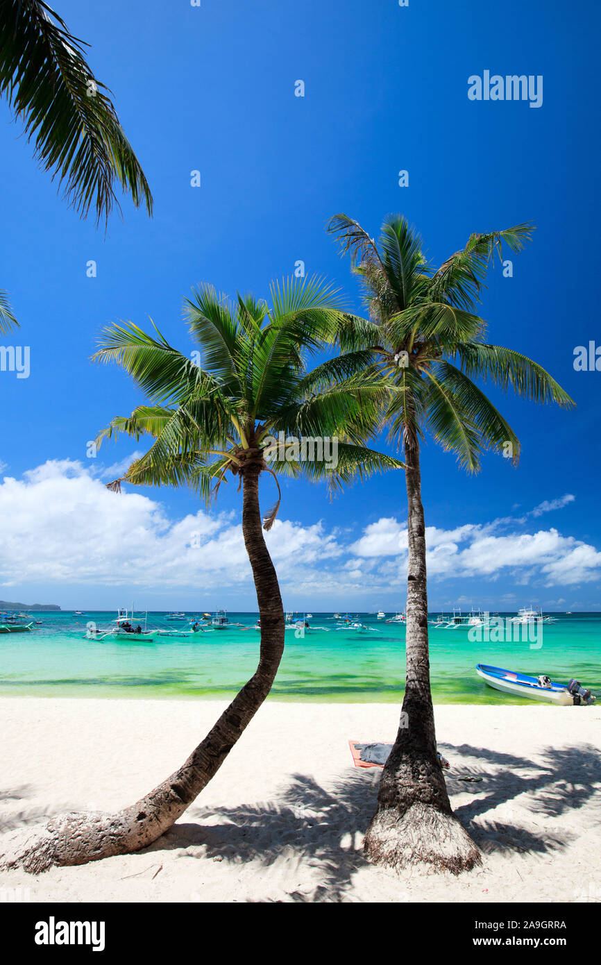 Il Boracay, Phillippinen, Insel, Strand, Offenburg, Foto Stock