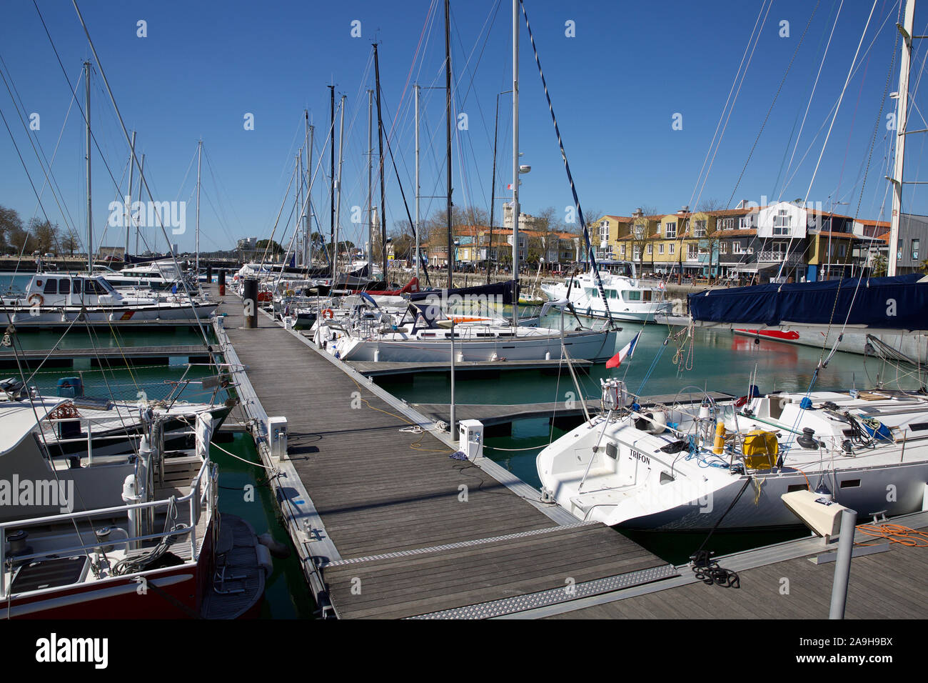 La Rochelle Charente Maritime, Francia Foto Stock