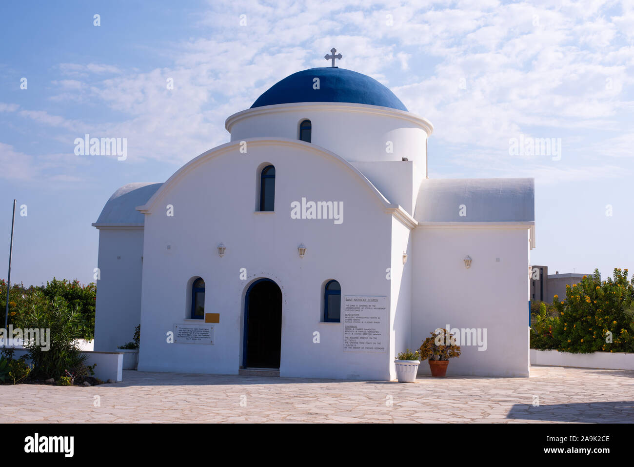 La chiesa di San Nicola, Pafos, Cipro numero 3930 Foto Stock