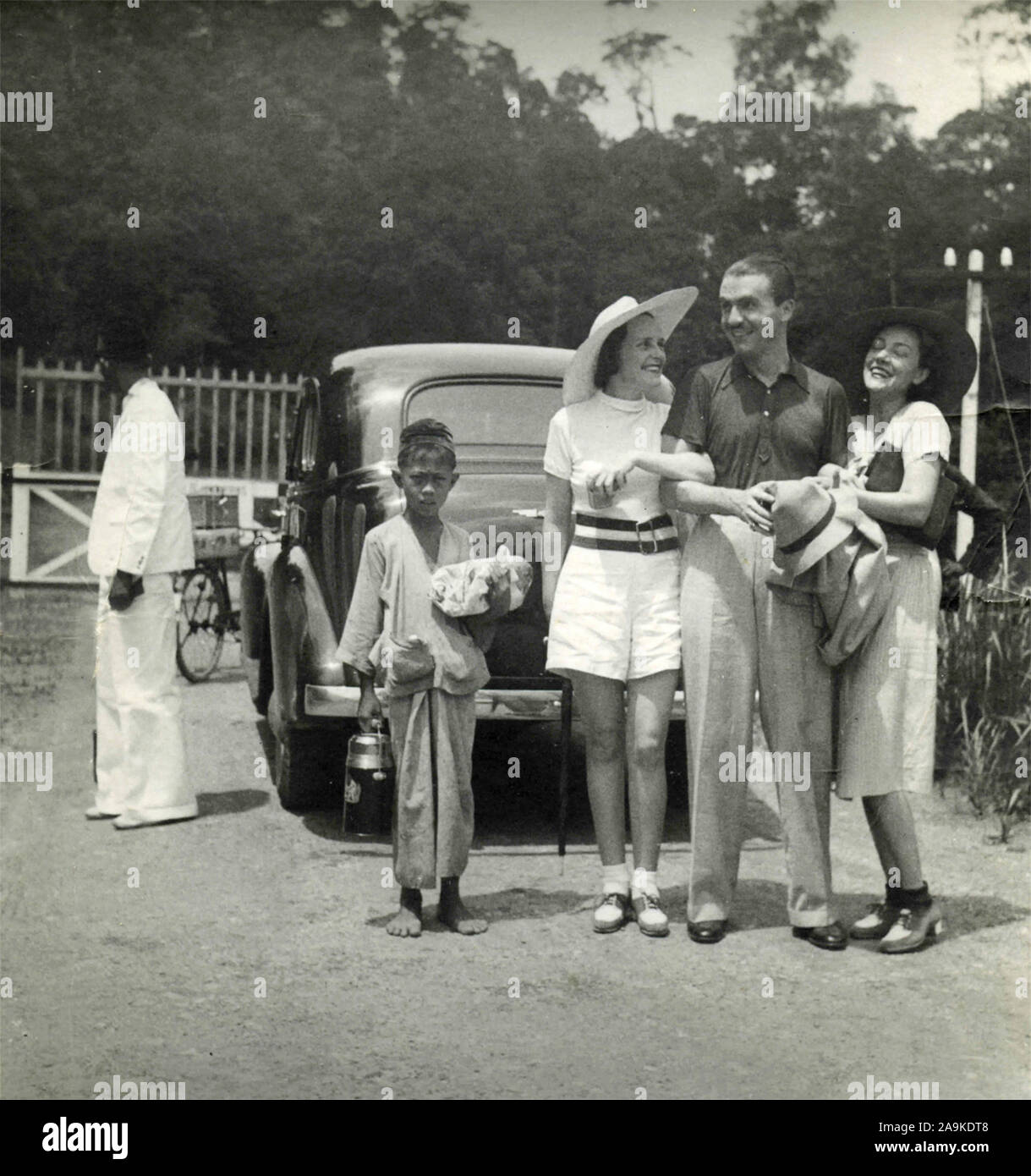 Due donne in lizza per un uomo Foto Stock