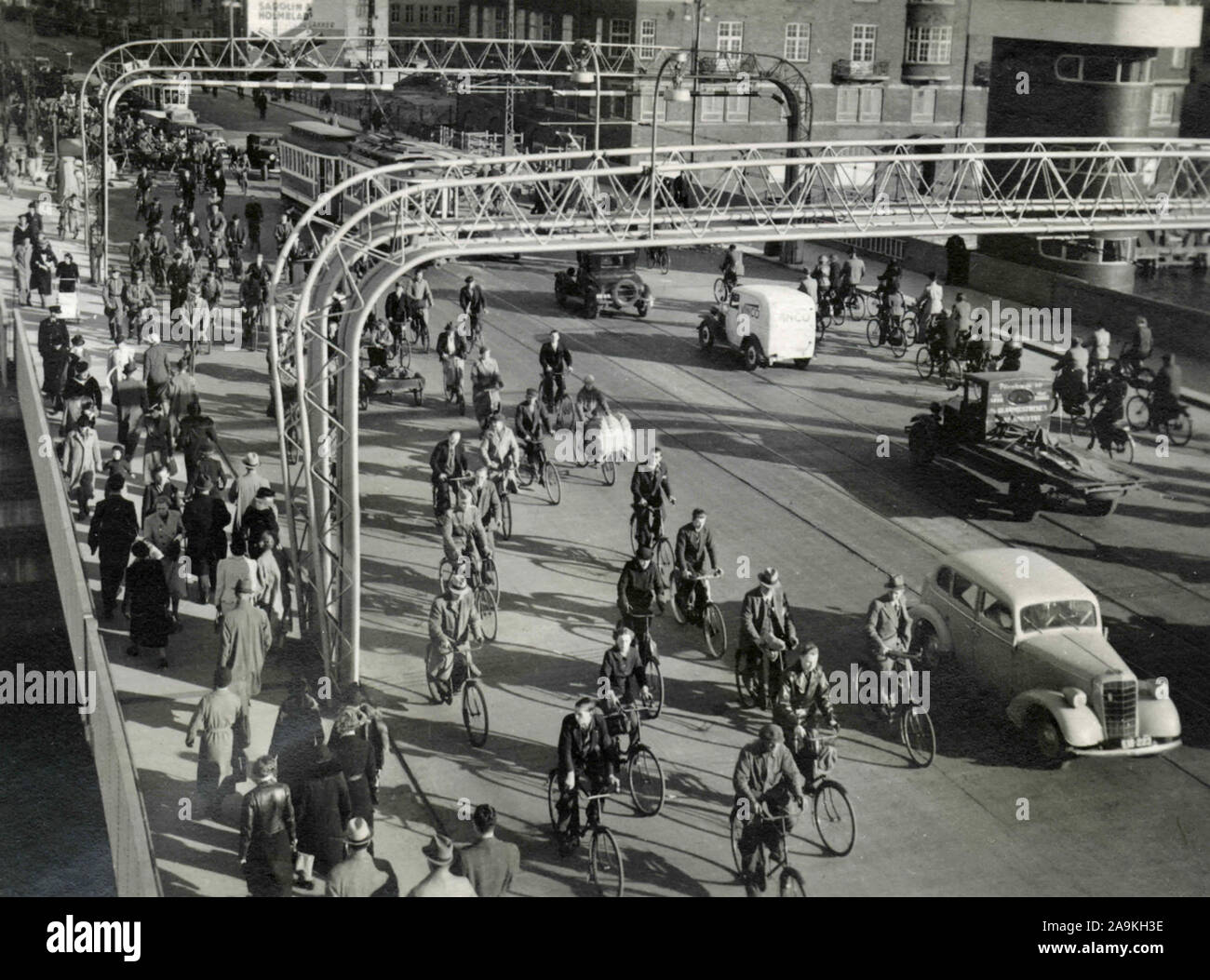 Il ponte Knippelsbro, Copenhagen, Danimarca Foto Stock