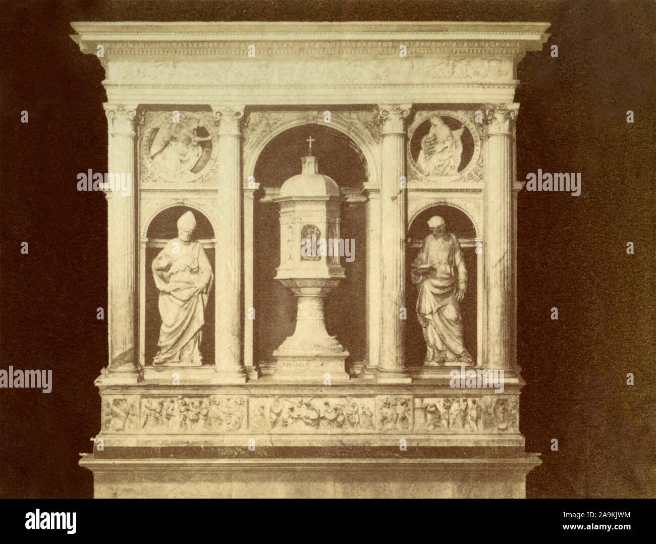 Arte religiosa non identificato, Italia Foto Stock