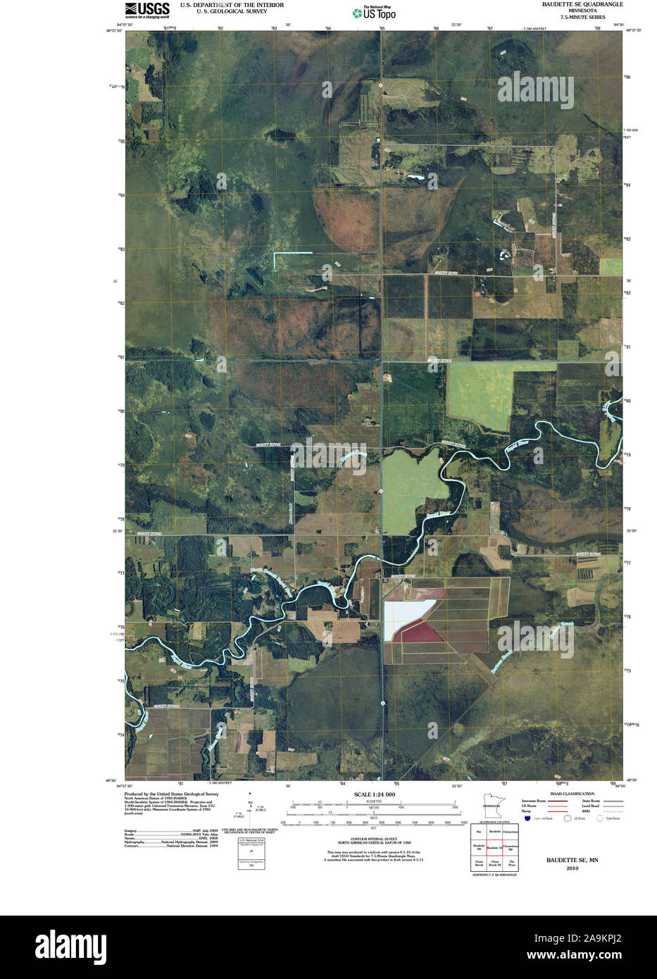 Mappa di baudette immagini e fotografie stock ad alta risoluzione Alamy